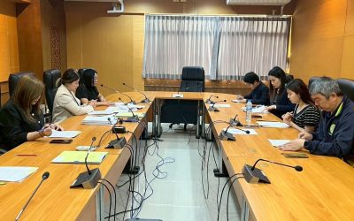 การประชุมปิดตรวจงานตรวจสอบภายใน นักงานบริหารทรัพย์สินและจัดหารายได้